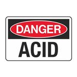 Danger Acid Decal